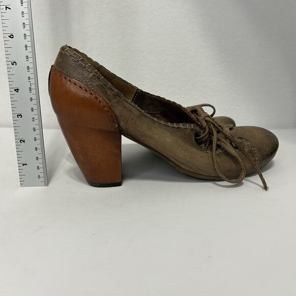 AS 98 Airstep Brown Leather Oxford Lace Up Shoes EU 39 US 8.5-9 Avante Garde - Picture 8 of 10